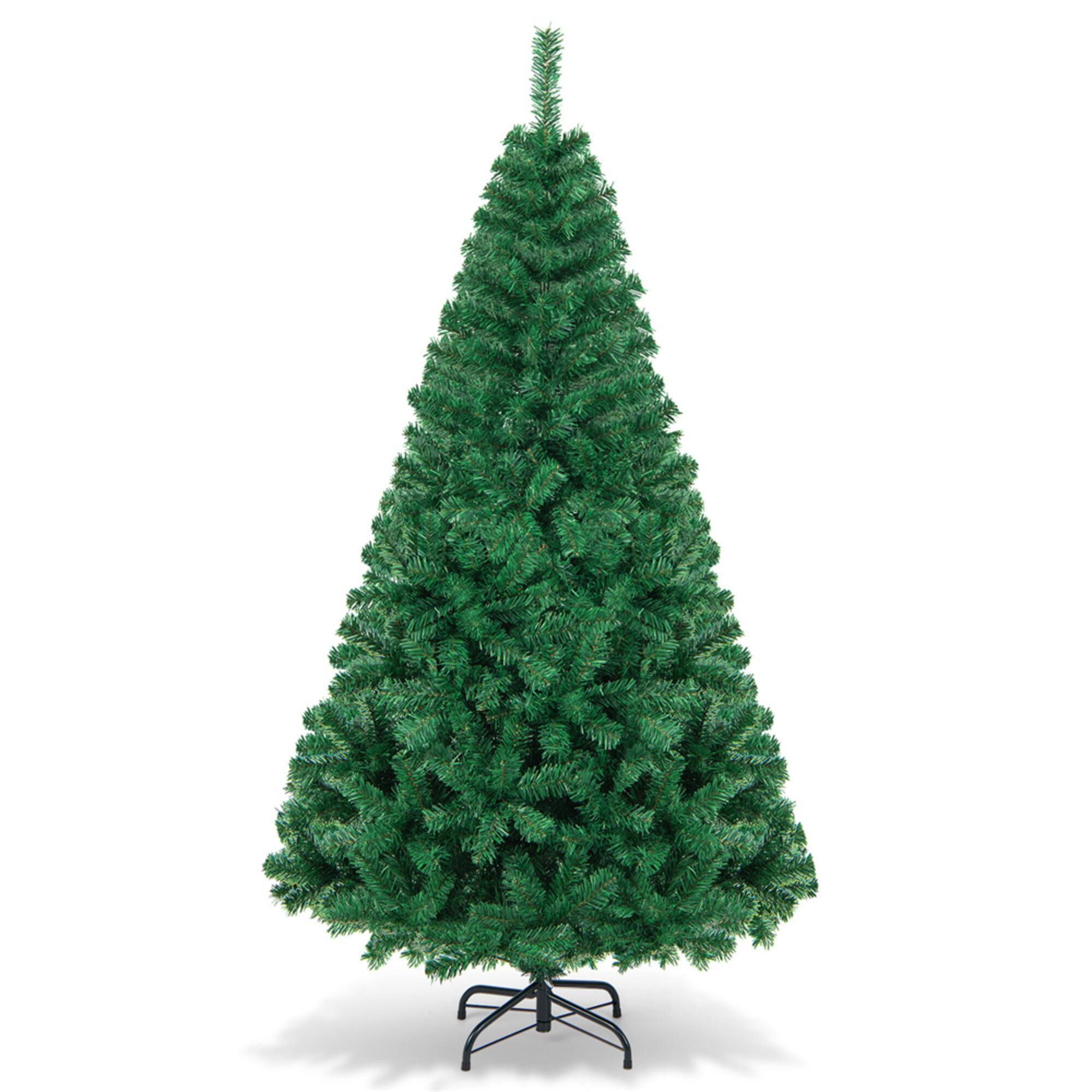 Costway 6ft. Unlit Green Artificial Christmas Tree